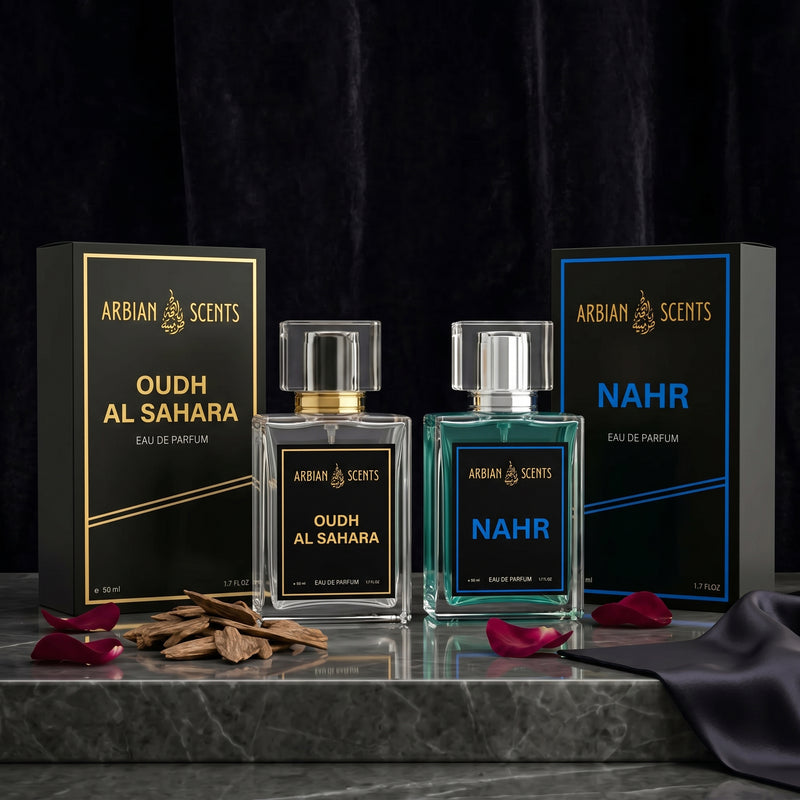 Pack of Two Oudh Al Sahara and Nahr