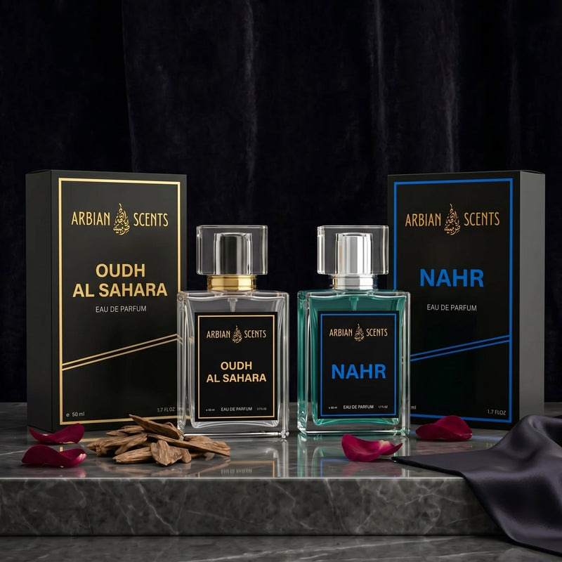 Pack of Two Oudh Al Sahara and Nahr
