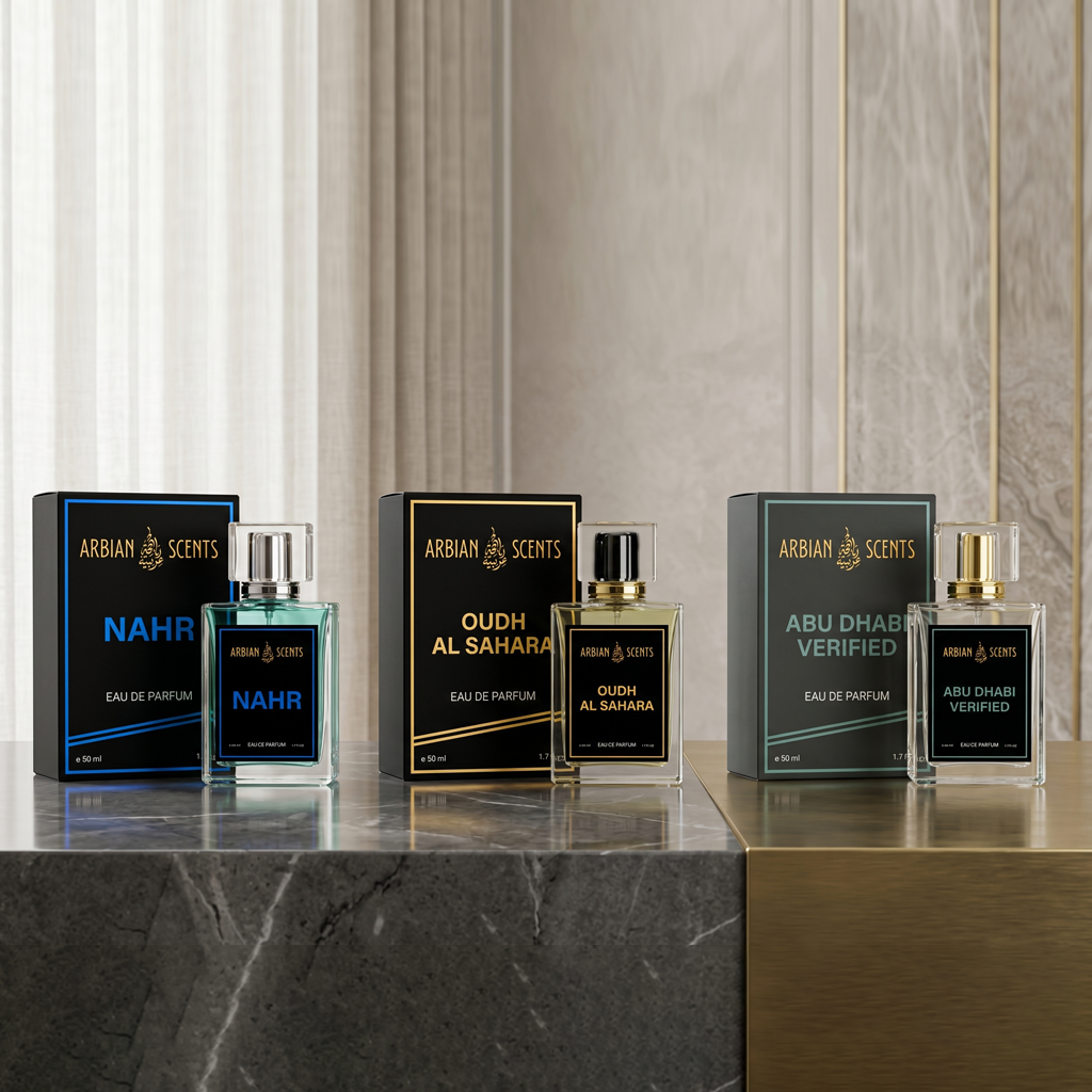 Pack Of Three Luxury Perfumes