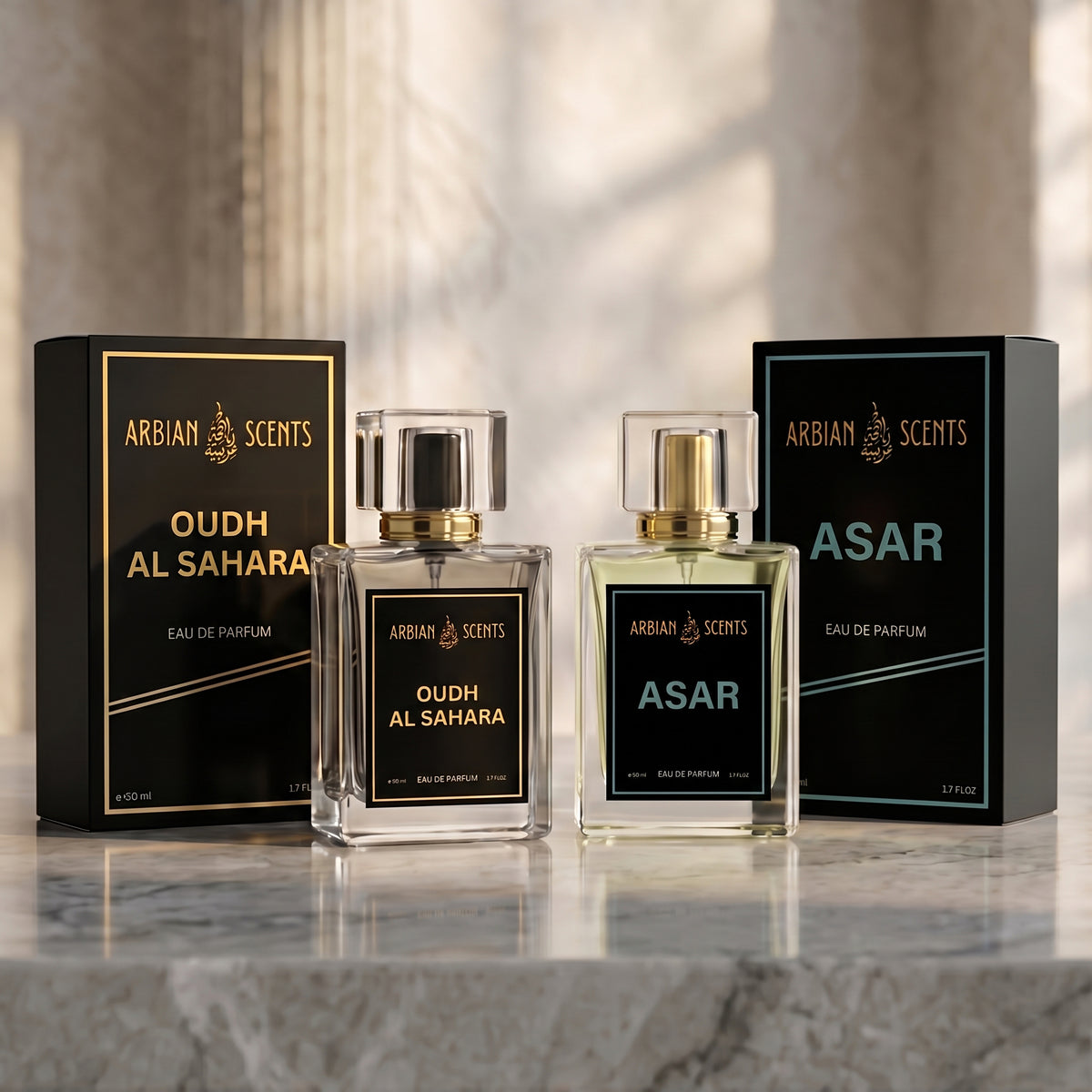 Pack of Two Oudh Al Sahara and Asar